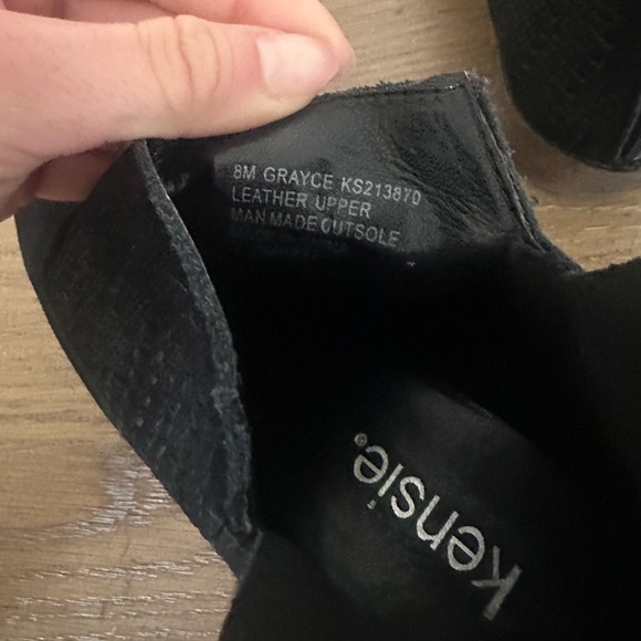 Black Ankle Booties with Zipper - Picture 5 of 5